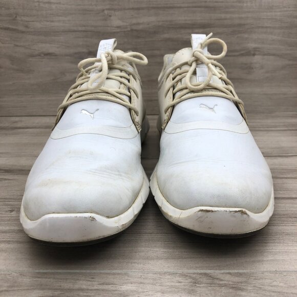 Puma Golf Shoes Mens 9 White Lace Up Missing insoles Spikeless main image 6